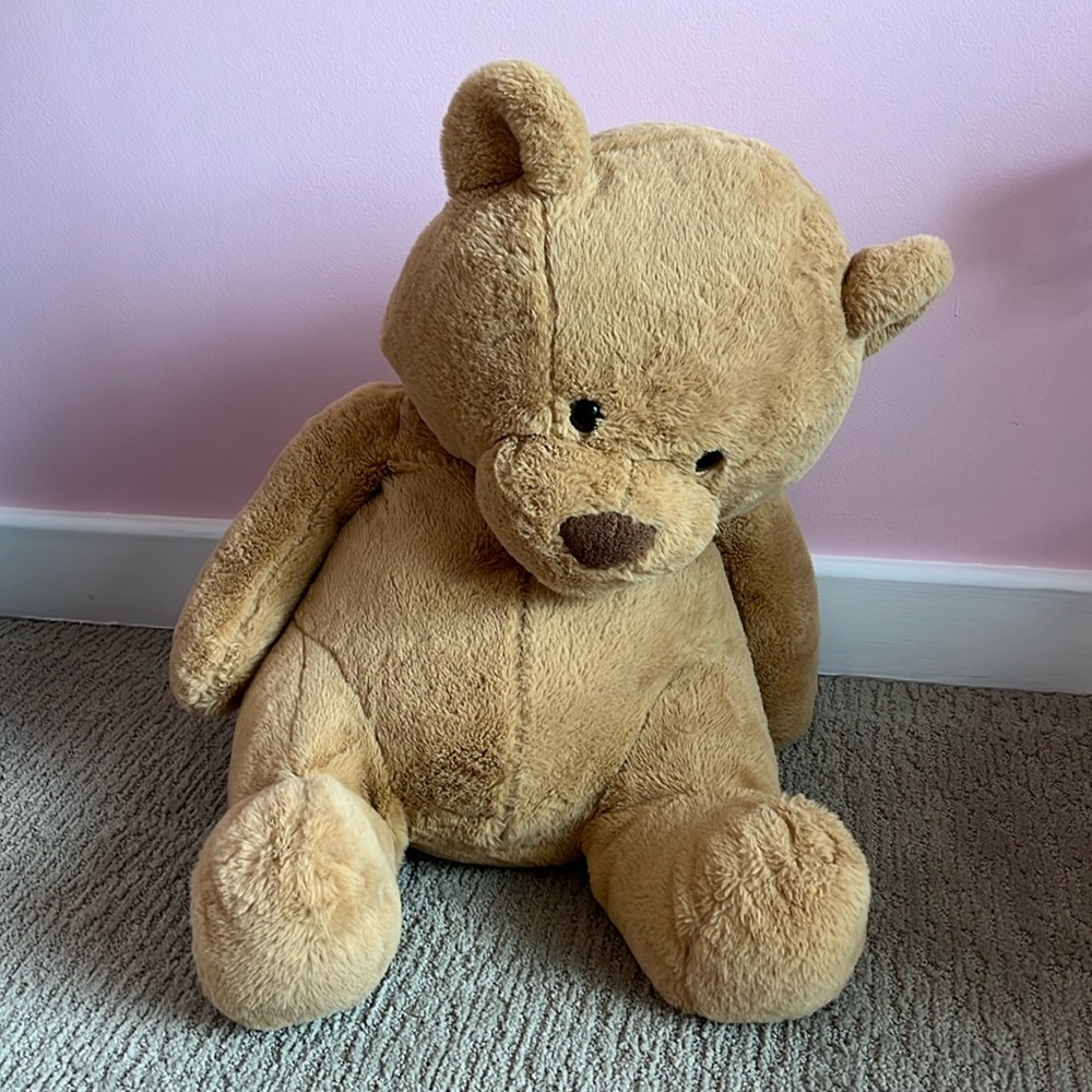 Cute and soft teddy bear stuffed animal